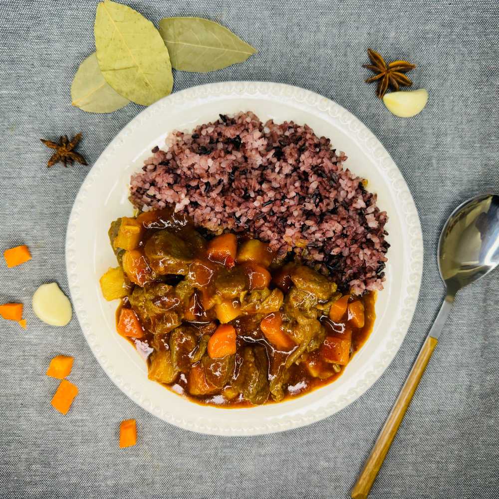 红焖羊肉饭 Braised Lamb with Sichuan Chilli Bean Paste