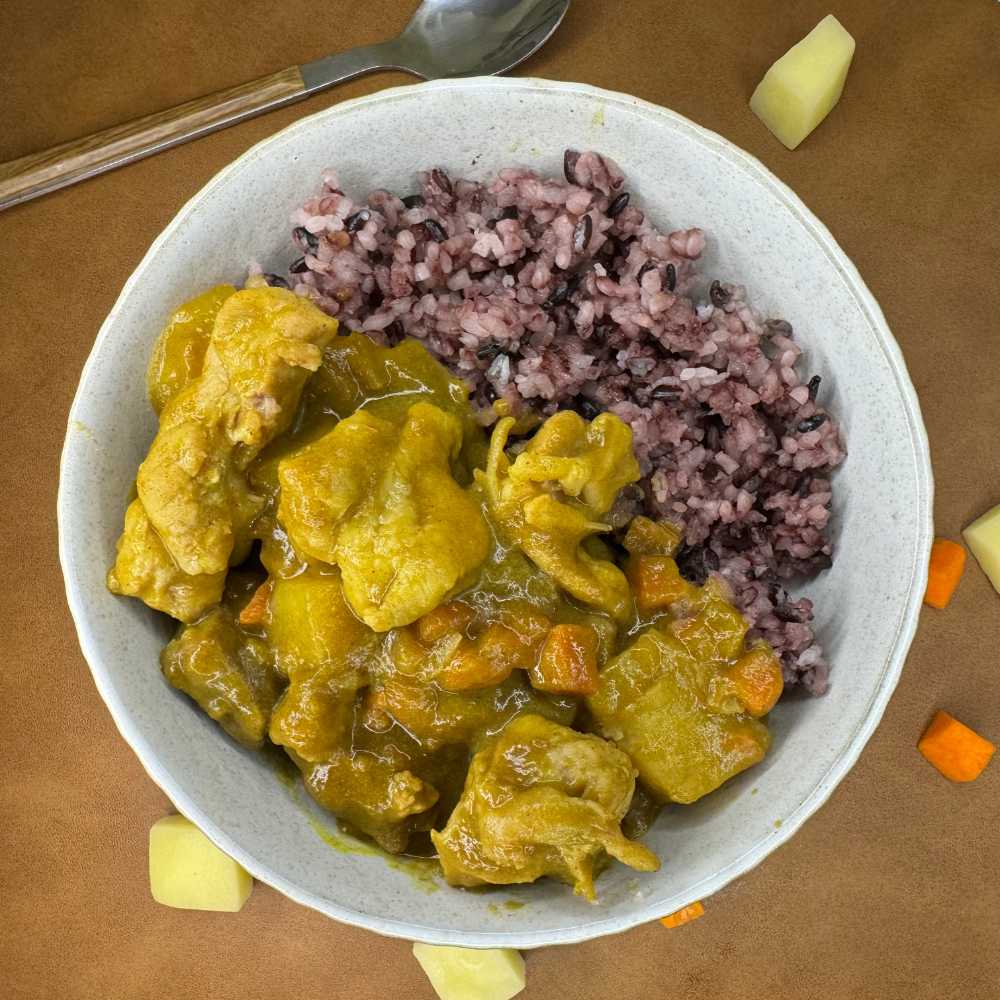 日式牛肉咖喱饭 Japanese Curry with Beef