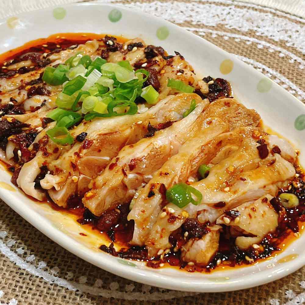 口水鸡 Chicken In Sichuan Style Chilli Sauce